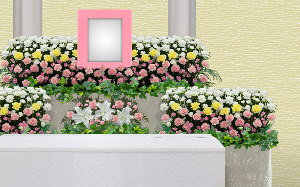 一日葬 + お別れの会プラン ~花束~